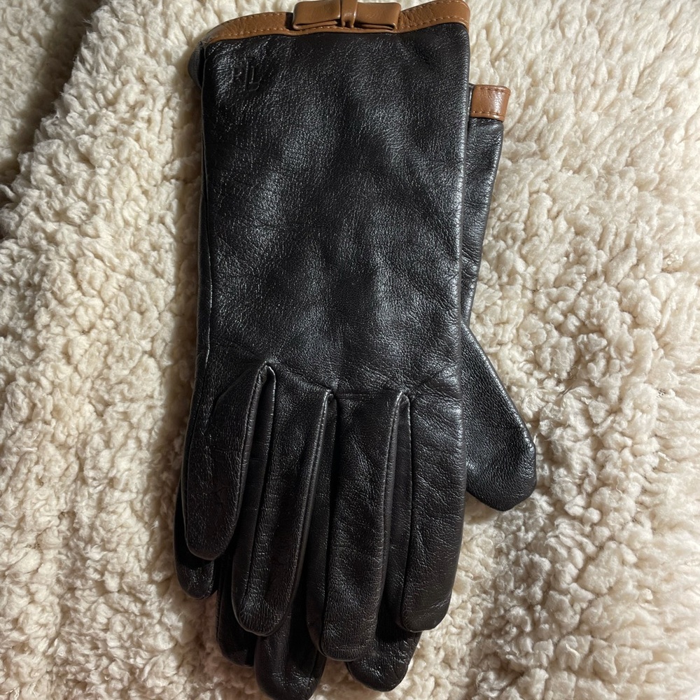 Ralph Lauren Leather Gloves